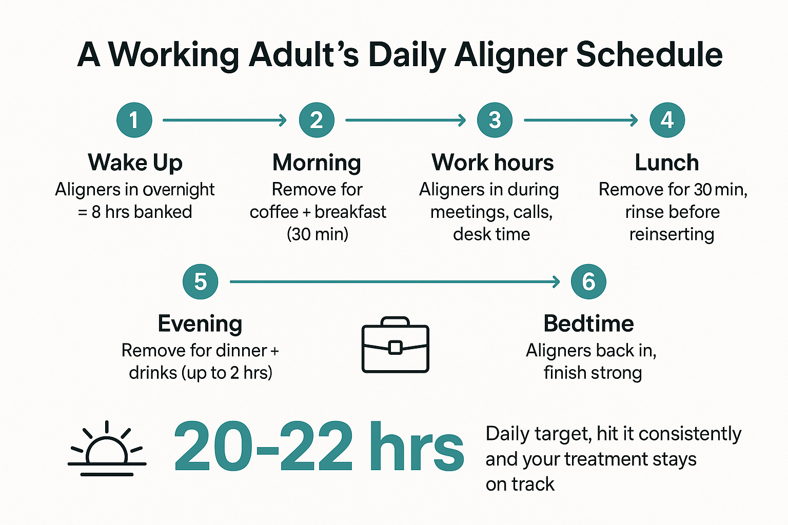 Can Clear Aligners Fit Around a Real Adult Schedule?